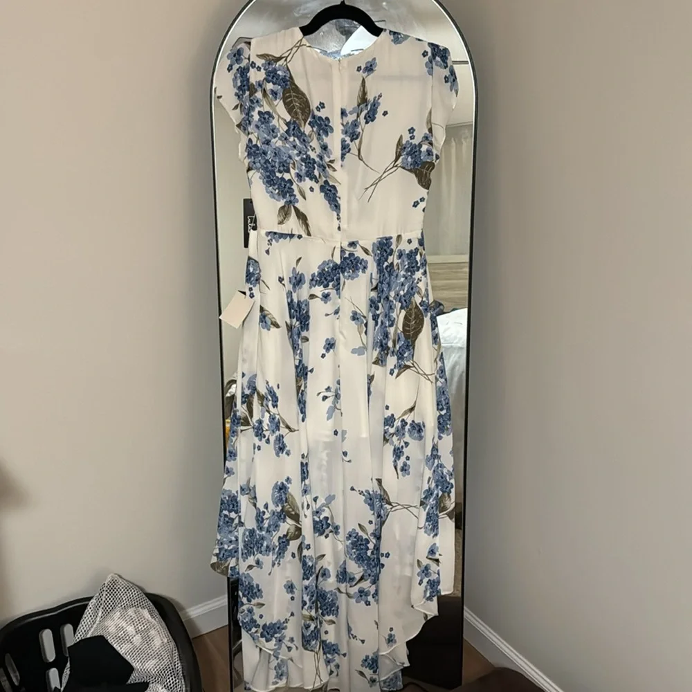 Lulu’s White Floral High-Low Dress - Picture 2 of 3